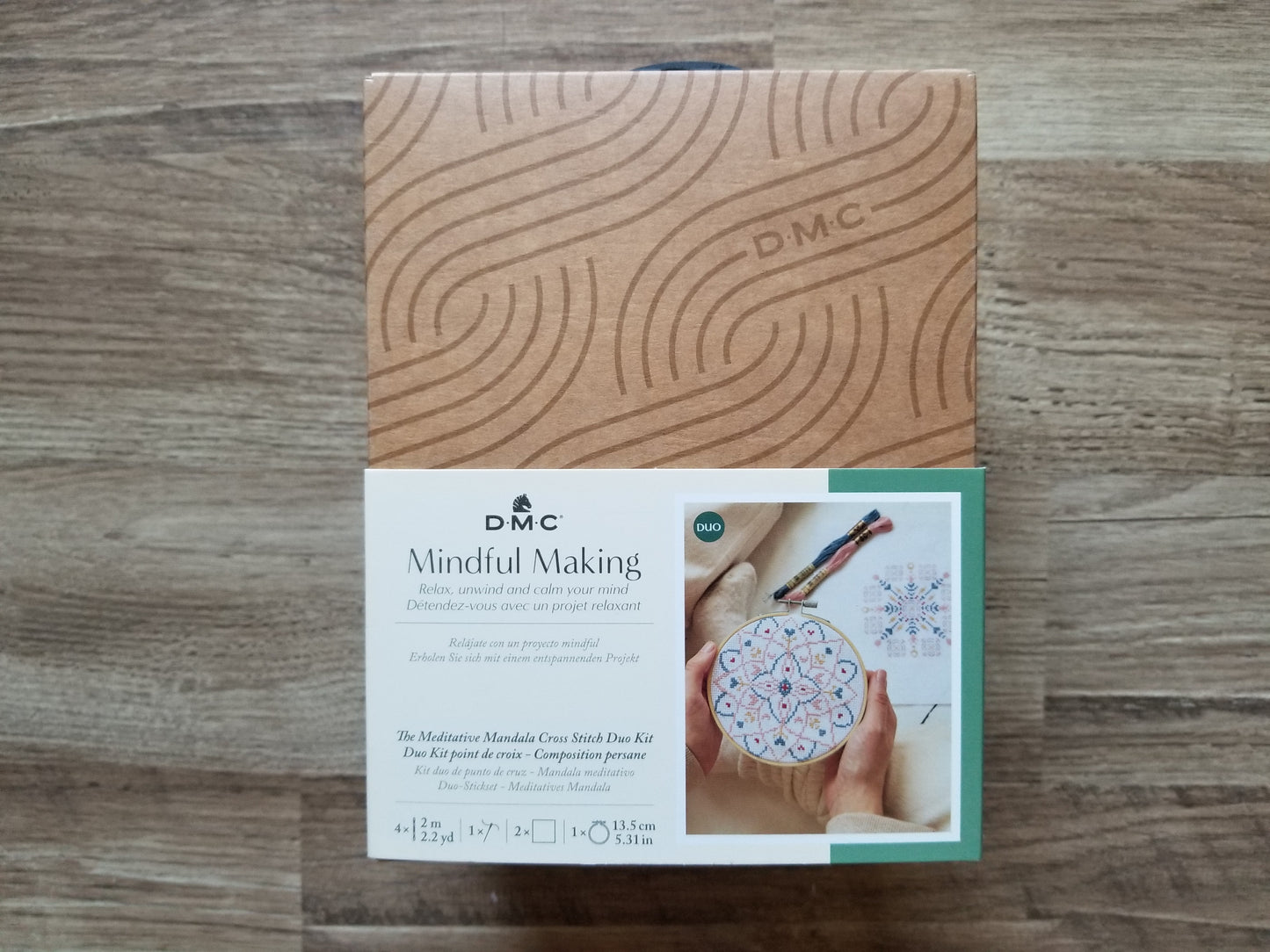 DMC Mandala Embroidery Kit